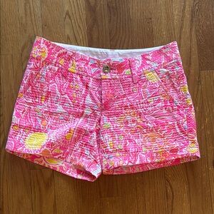 Lilly Pulitzer Pink Patterned Women's Shorts
